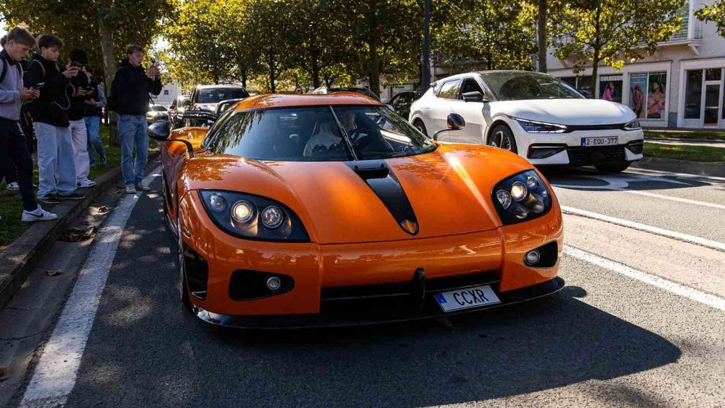 Koenigsegg CCXR resplandece en Knokke