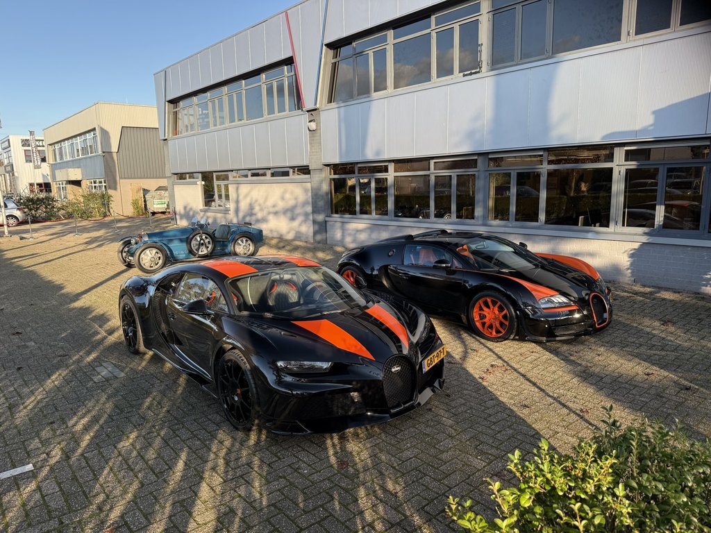 Bugatti sorprende en Zoetermeer