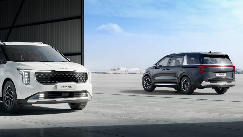 Lanzamento do Kia Carnival e EV9 en India