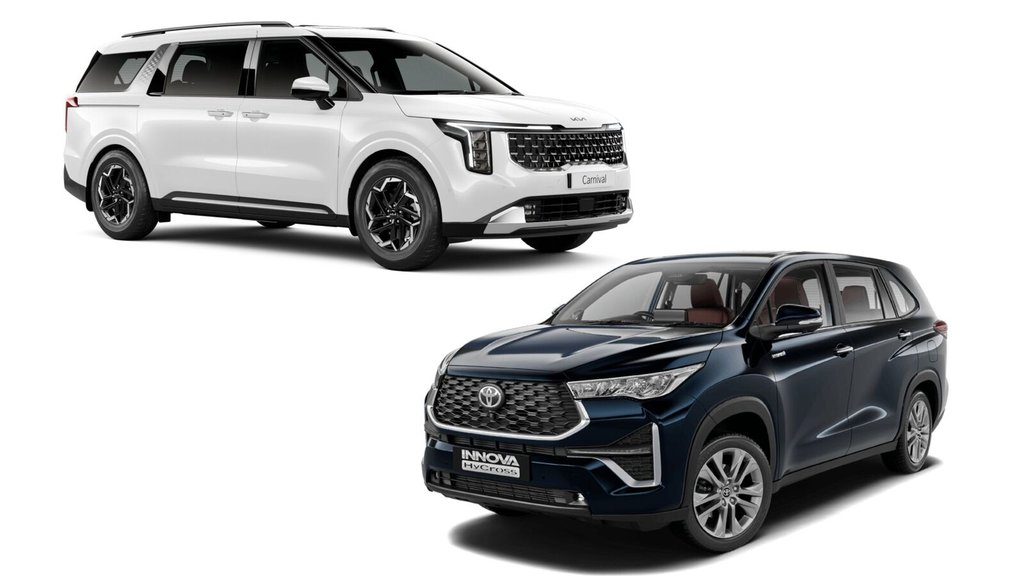 Kia Carnival vs Toyota Innova HyCross: ¿Vale la pena?