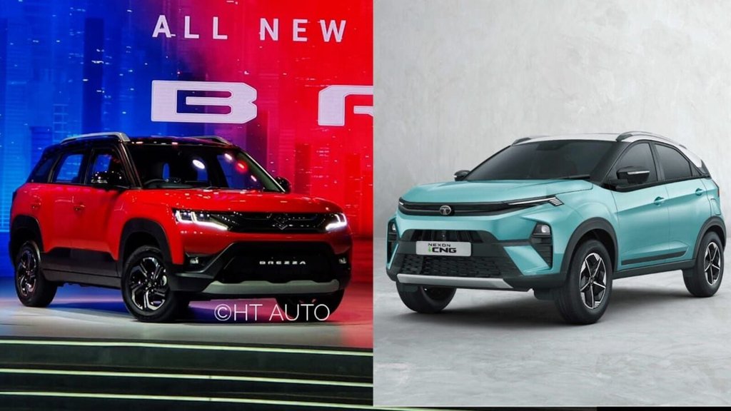 Tata Nexon iCNG vs Maruti Brezza CNG: Comparativa