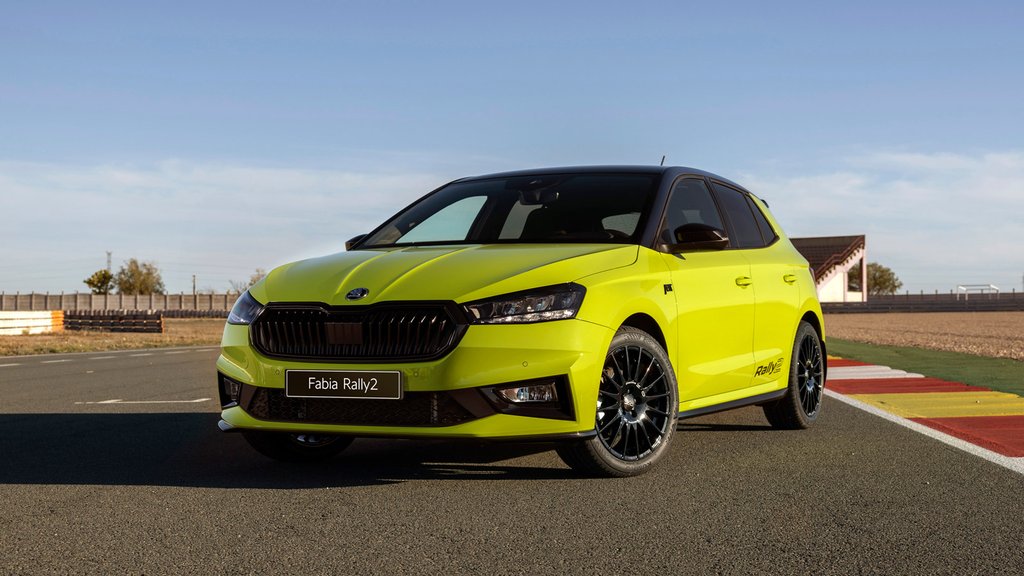 El emocionante Skoda Fabia Rally2 Limited Edition