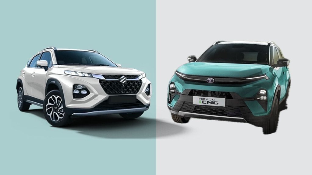 Comparativa entre Tata Nexon iCNG i Maruti Fronx