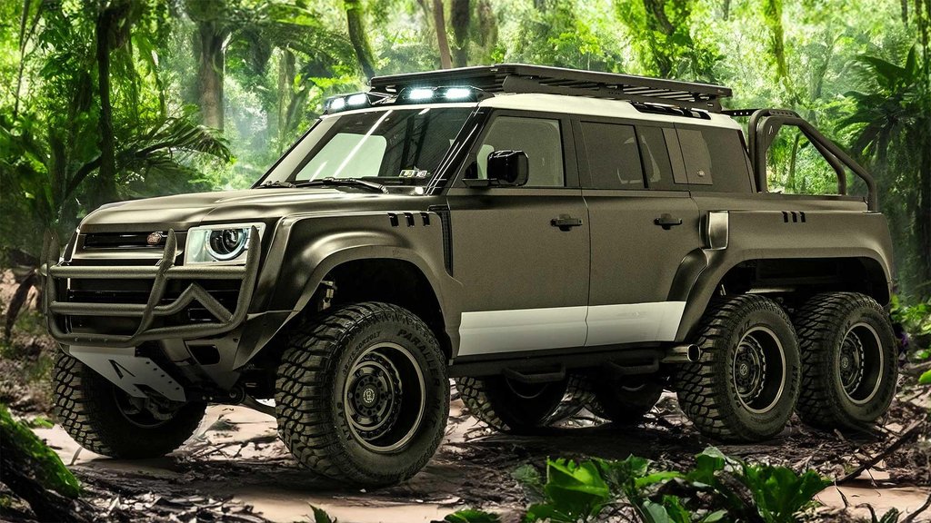 Land Rover Defender 6x6: El 'World Ender'