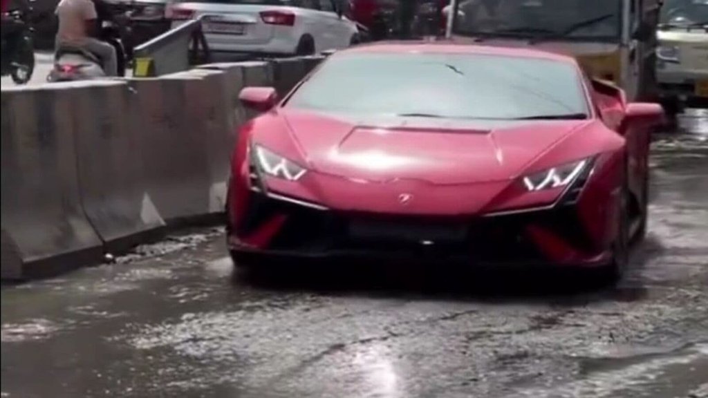 Lamborghini Huracan i les carreteres indies