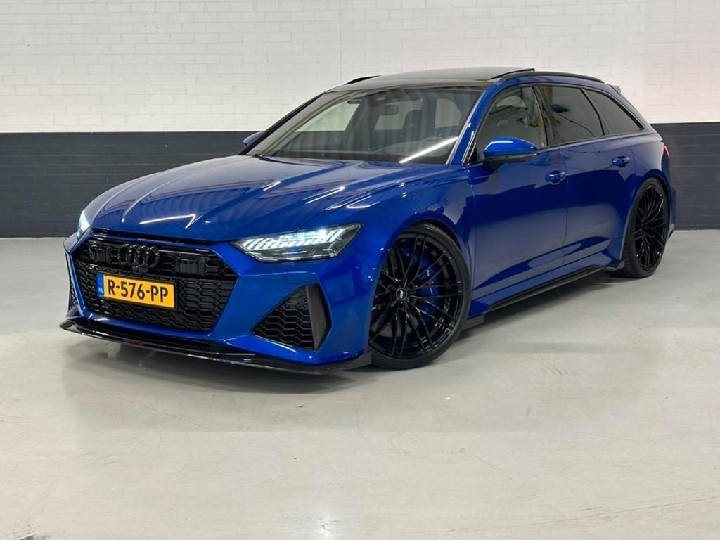 Audi RS6 C8 azul: potencia e estilo á venda