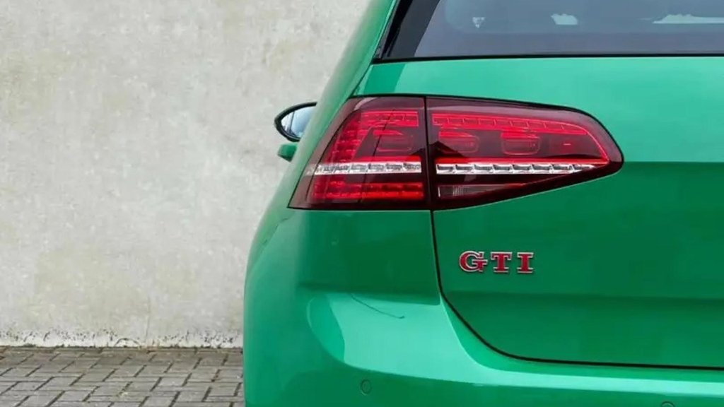 Golf GTI verde única en venta en los Países Bajos